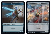 Faerie // Thopter (010) Double-sided Token